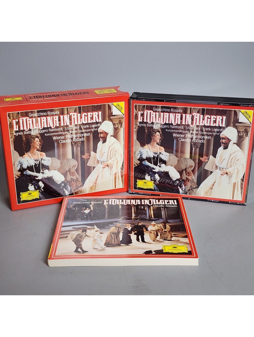 Rossini: L'Italiana in Algeri CD Box Set - Abbado, Baltsa, Raimondi, DG Digital